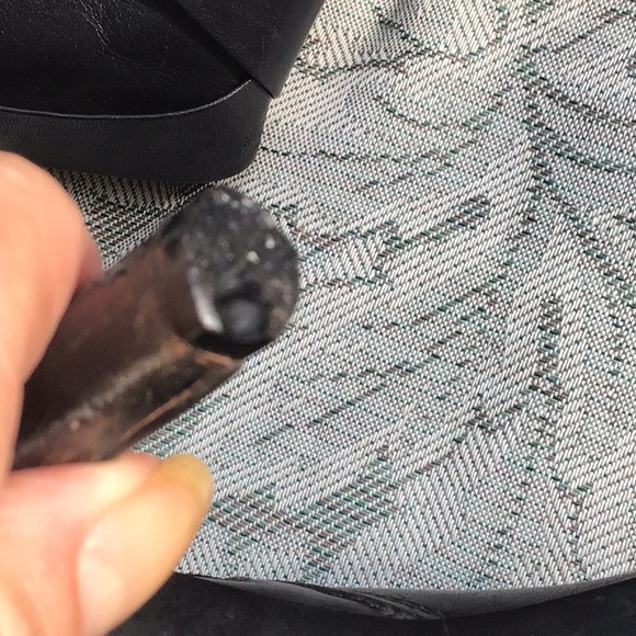 White mountain black leather heeled boots - Picture 8 of 10